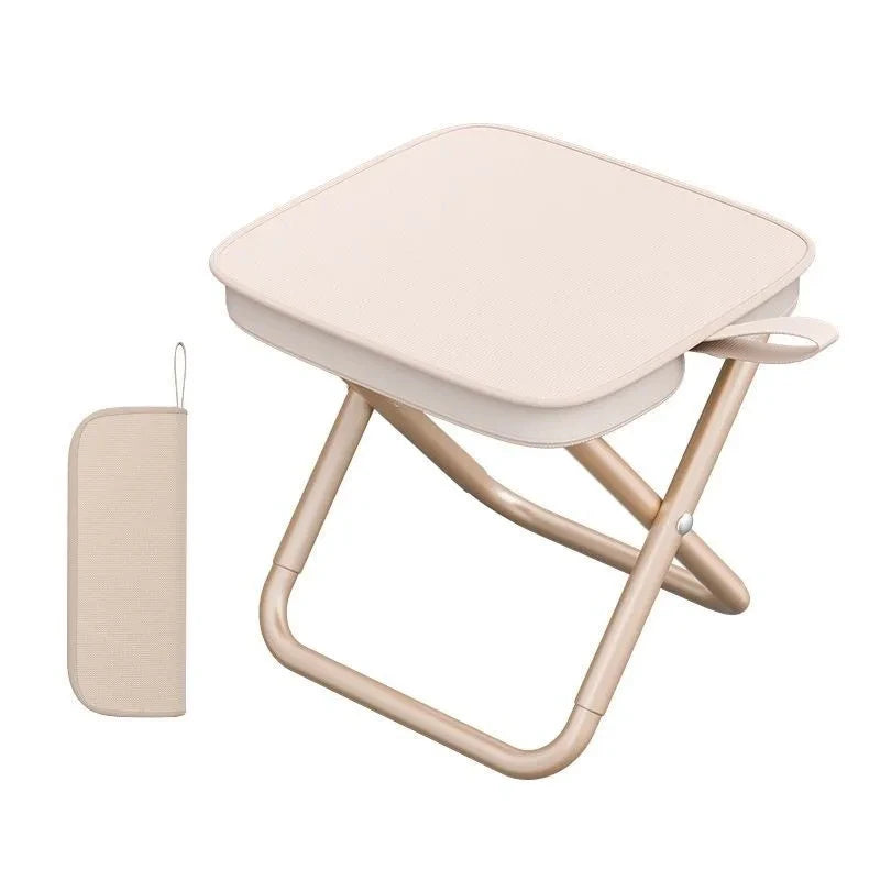 Chaise pliante multifonctionnelle portable pour pique-nique et camping, tabouret de pêche ultra-léger, tabouret de voyage, accessoires de pêche