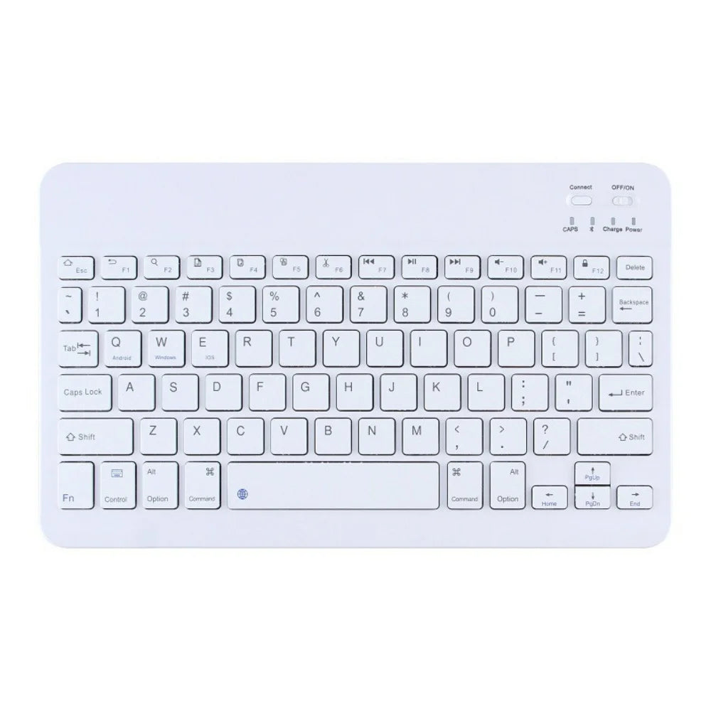 7/10inch Bluetooth 5.1 Keyboard Mini Wireless Keyboard for iPad Pro Air Notebook Rechargeable Gaming Keyboard For Laptop Tablet