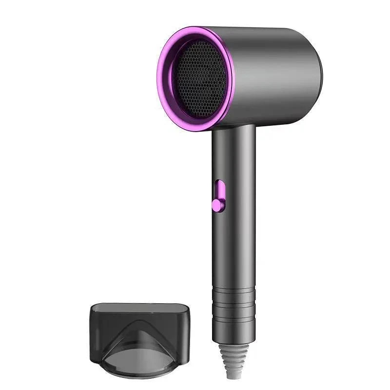 Sèche-cheveux professionnel portable avec protection ionique et thermique, idéal pour la maison, l'hôtel et les voyages. Usage domestique et hôtelier