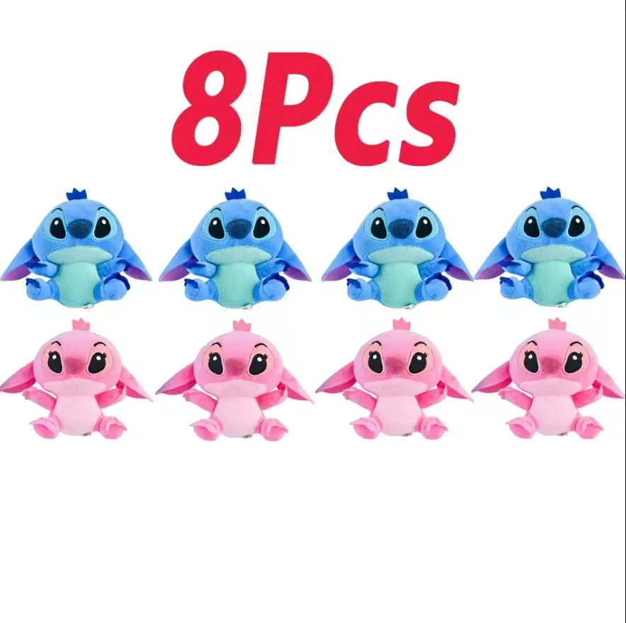 18cm Original Plush Stitch toy Baby Movie Cartoon Model Doll Children Action Figures Stuffed Toys Pendant Gifts