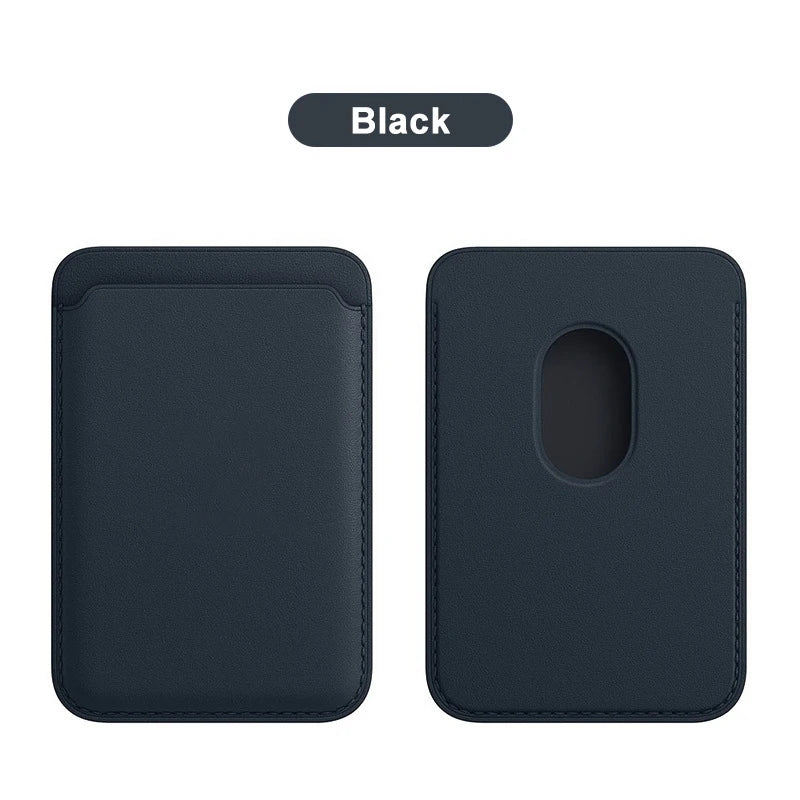 Étui portefeuille en cuir pour iPhone 15 Pro Max Magsafe, Compatible avec iPhone 14 13 12, porte-cartes avec aimant MagSafe