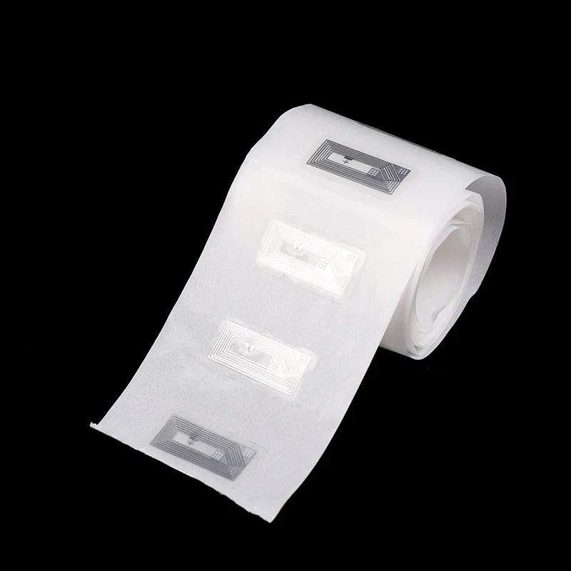 50 pièces de puces NFC Ntag213 Sticker Inlay humide 11x21MM 13,56 MHz Étiquette Anti-contrefaçon Étiquette électronique
