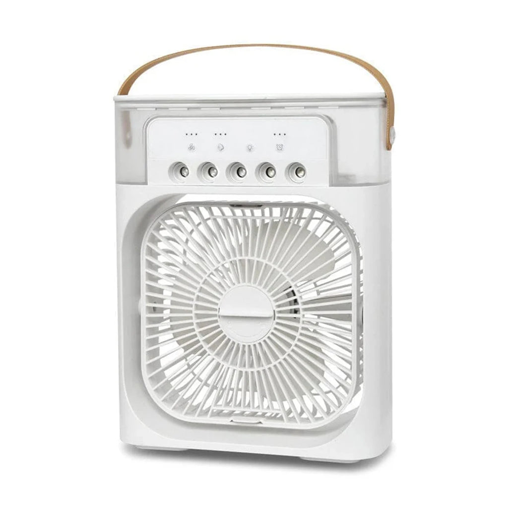 Climatiseur Portable 3 en 1, petit refroidisseur d'air domestique, veilleuses LED, humidificateur, réglage de l'air, ventilateurs pour la maison