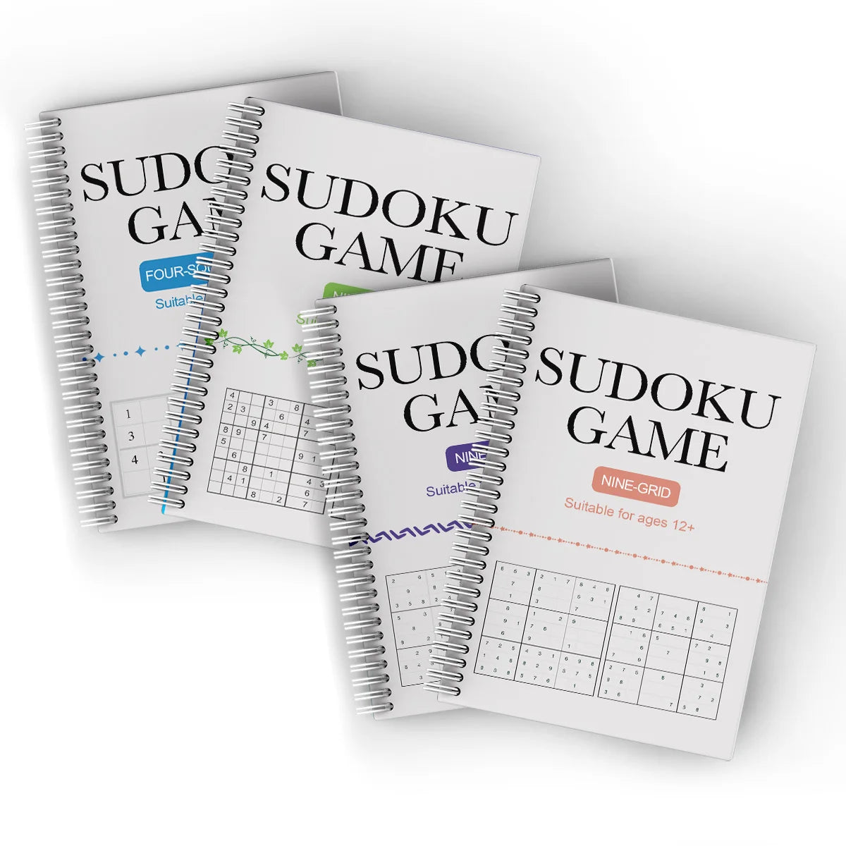 Fun & Educational Kids Sudoku Puzzle Book: Easy to Hard Levels for Children's Brain Training and Logic Skills Development