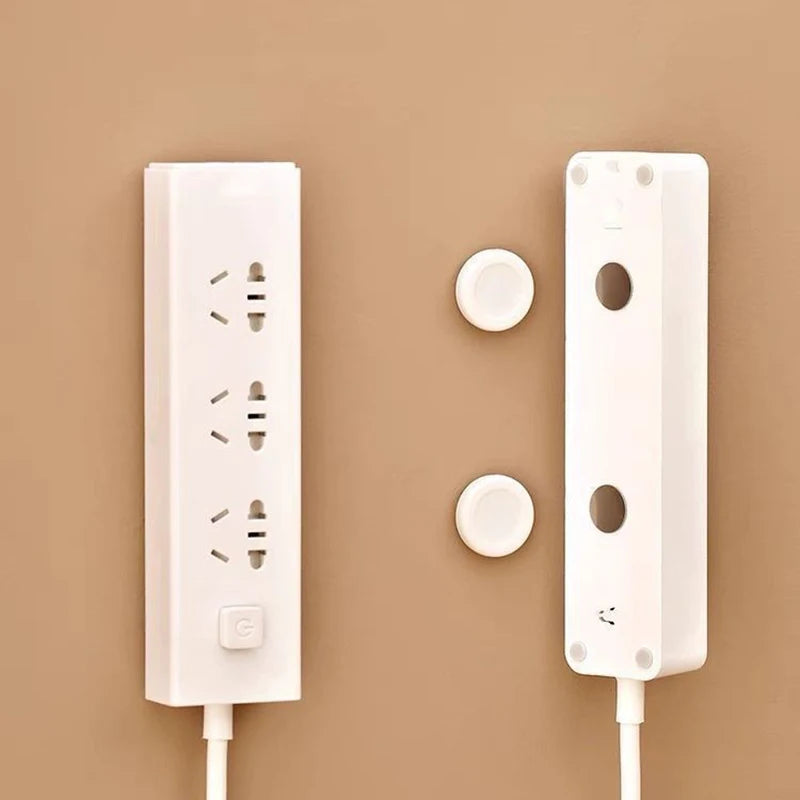 Support à crochet magnétique pour télécommande domestique sans poinçon, autocollant mural solide sans trace, routeur Tv climatiseur Plug-In S