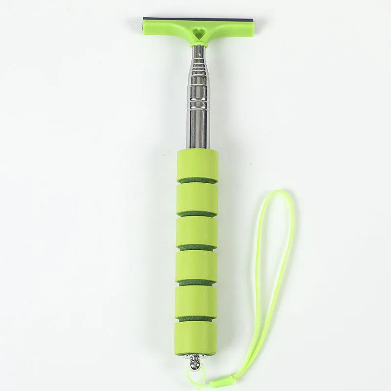 Outil de nettoyage d'essuie-glace de rétroviseur de voiture, nettoyeur de brouillard de verre automobile, grattoir, accessoires de voiture, brosse de nettoyage de vitres télescopique