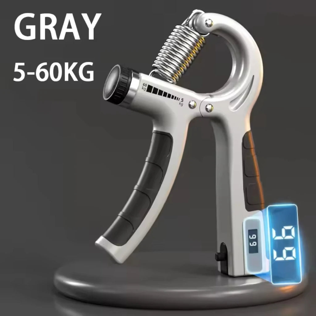 5-100KG Electronic Counting Adjustable Grip For Rehabilitation Hand Muscle Strength Gym Wrist Strengthener Recovery Fitness