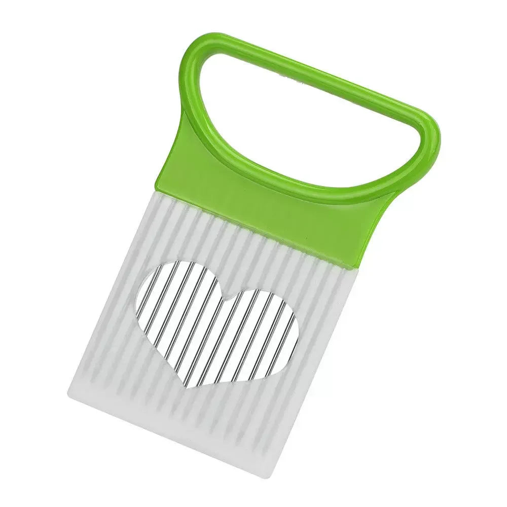 Support de coupe d'oignon en acier inoxydable, trancheur d'aliments, Assistant de coupe d'oignon de tomate, fourchette de coupe de légumes, Gadgets de cuisine
