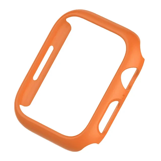 Couvercle pour boîtier de montre Apple Watch, 45mm 41mm 44mm 40mm 42mm 38mm 46 49mm, accessoires de protection PC, pare-chocs iWatch série 8 7 SE 6 5 4 3 9