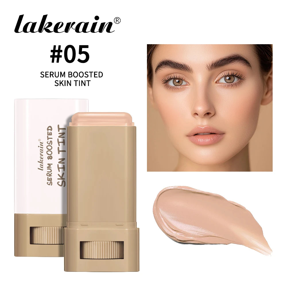Bâton de teinte pour la peau, sérum teinté solide, imperméable, nourrissant, fond de teint, baume pour le visage, maquillage
