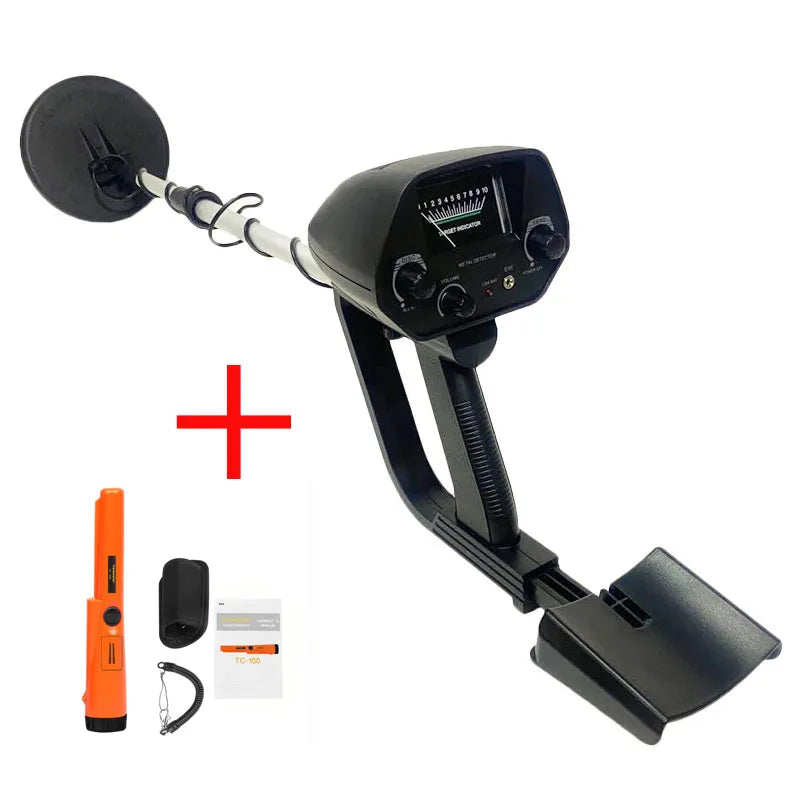 Détecteur de métaux professionnel MD4030, détecteur de métaux portable, localisateur d'or, détecteur de profondeur pour la recherche de trésors