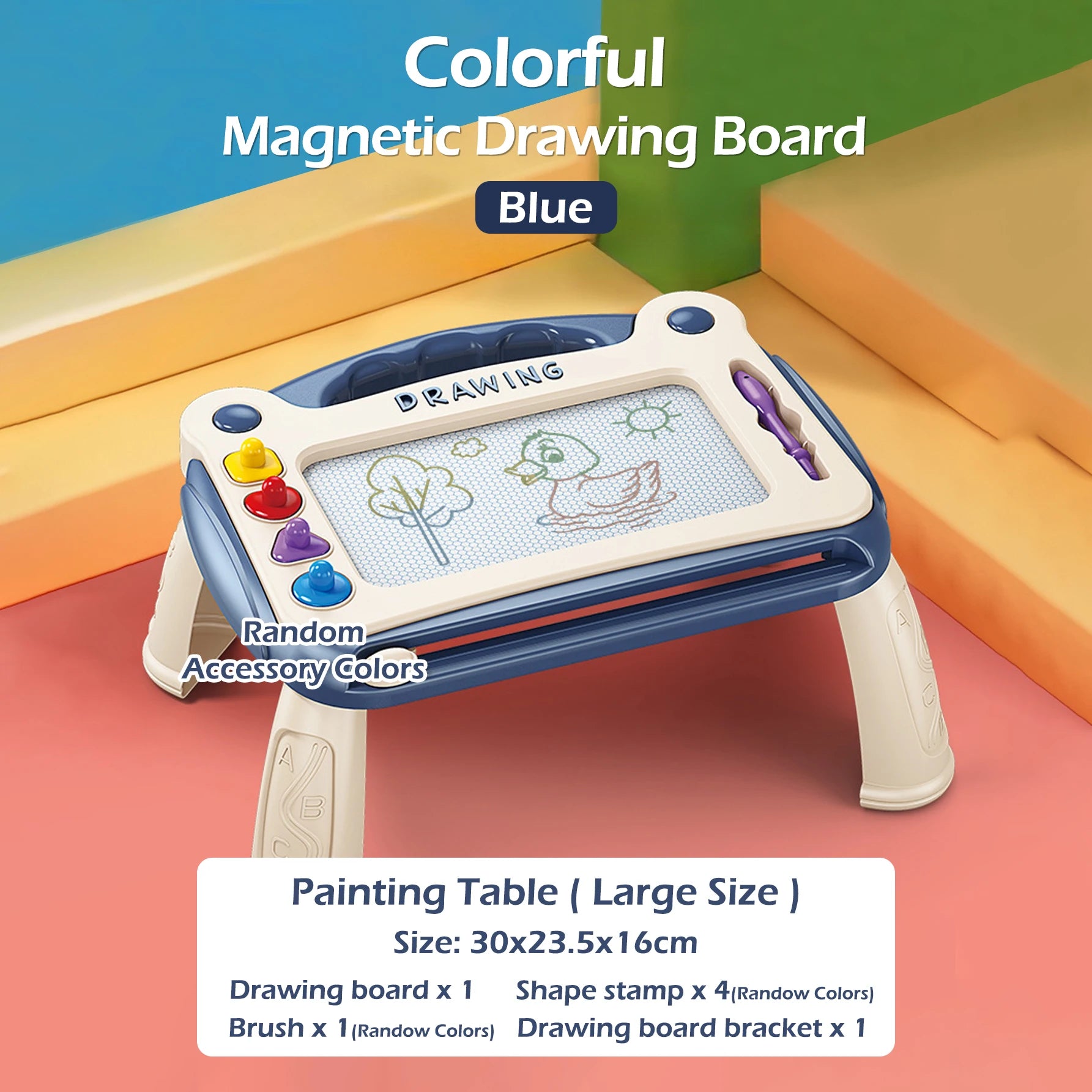 Tableau magnétique à dessin pour enfants, idéal pour les garçons et les filles. Cadeau de Noël idéal pour dessiner et écrire