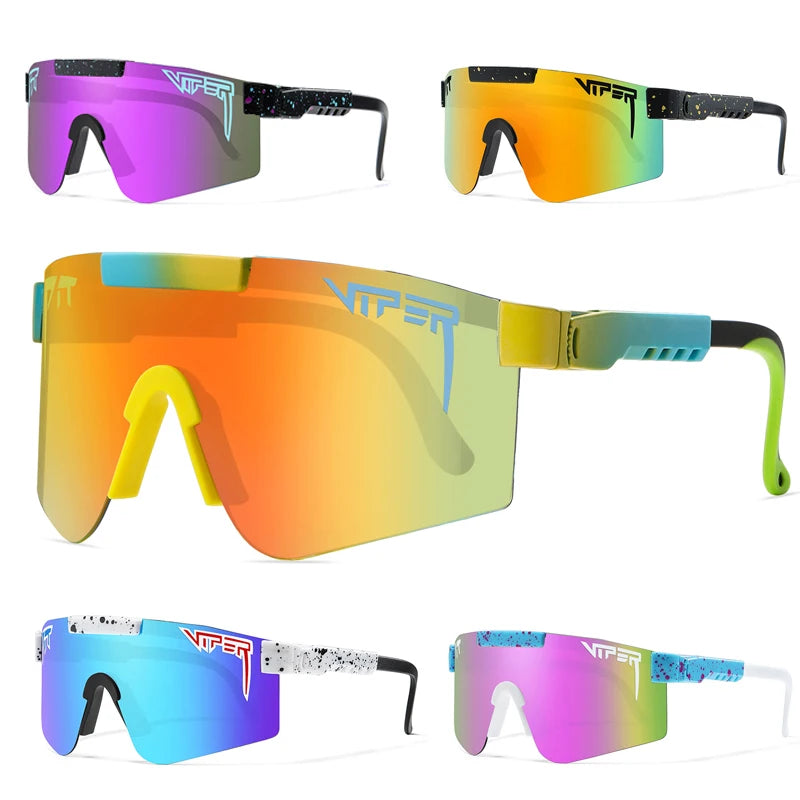Lunettes de soleil Pit Viper pour adultes, idéales pour le cyclisme, la conduite et le sport en extérieur. Protection UV400. Lunettes de soleil tendance pour hommes et femmes
