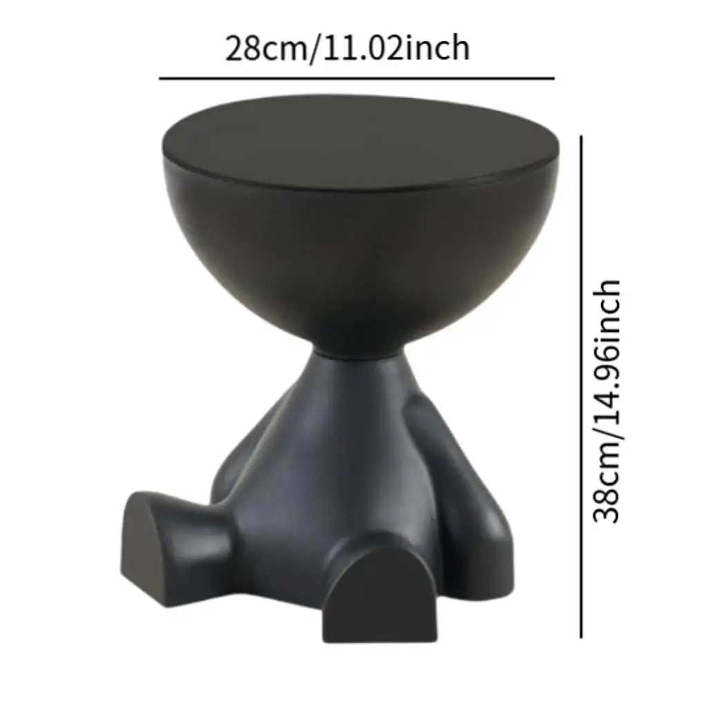 Table d'appoint créative, table de chevet plate, étagère latérale pour canapé, chambre, balcon, mini-table mobile, petite table pour appartement, thé