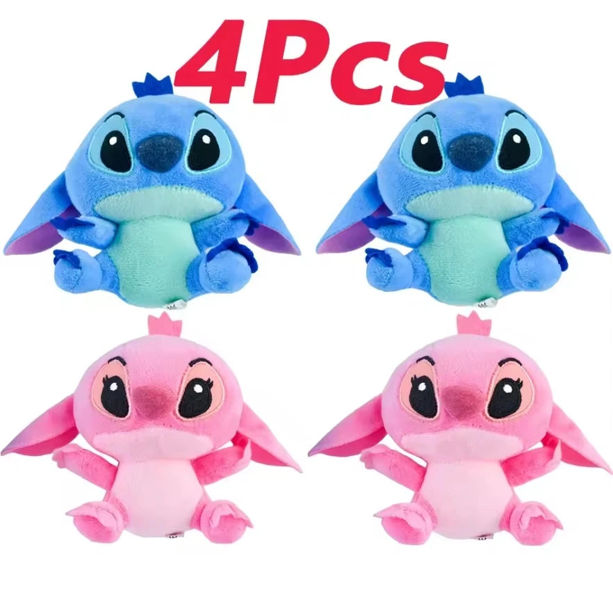 18cm Original Plush Stitch toy Baby Movie Cartoon Model Doll Children Action Figures Stuffed Toys Pendant Gifts