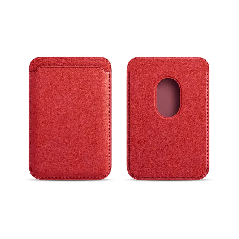 Universal Leather Wallet Case For iPhone 17 Pro Max Wallet Leather For Magsafe iPhone 16 1514 13 12 Card Holder with Magnet