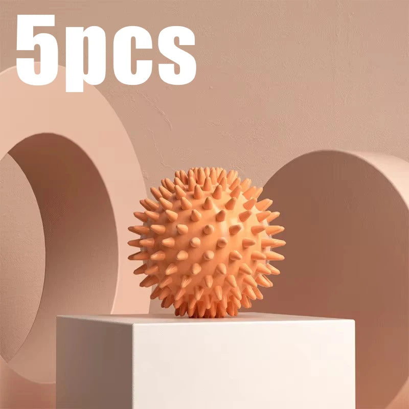Hedgehog Massage Ball Yoga Fascia Ball Exercise Fitness Muscle Relaxation Massage Stick Shoulder Neck Leg Plantar Meridian Ball