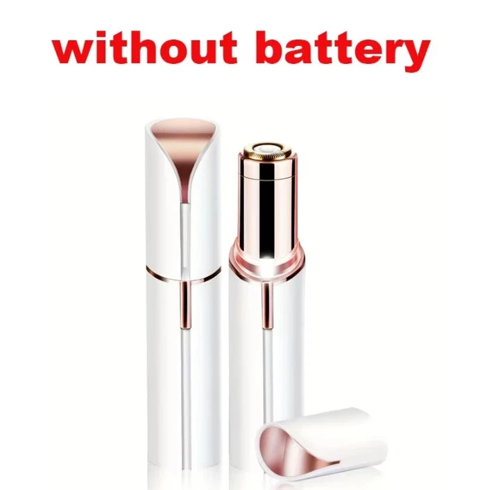Removedor De Vello Eléctrico En Forma De Lápiz Labial Portátil Para Mujeres, Depilación Facial Indolora Y Efectiva, Herramie