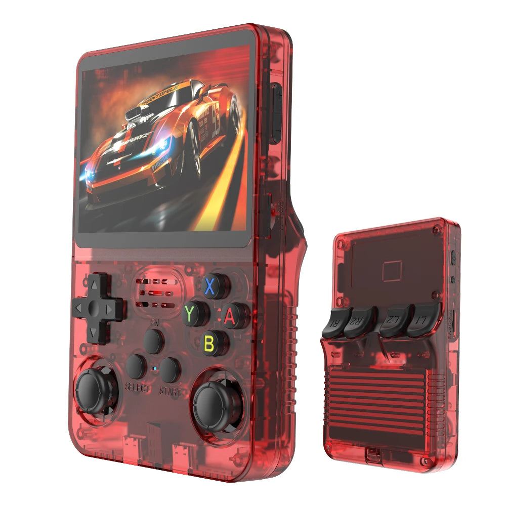 64G/128G R36S Retro Handheld Video Game Console Linux System 3.5 Inch IPS Screen R35s Pro Portable Pocket Video Player Games