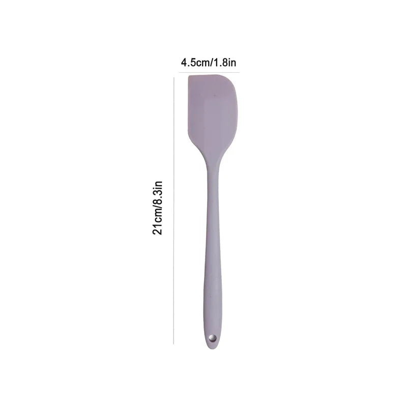 Spatule à crème en Silicone spatule à beurre antiadhésive outils de cuisson de cuisine résistants à la chaleur outils de cuisson de gâteaux bricolage