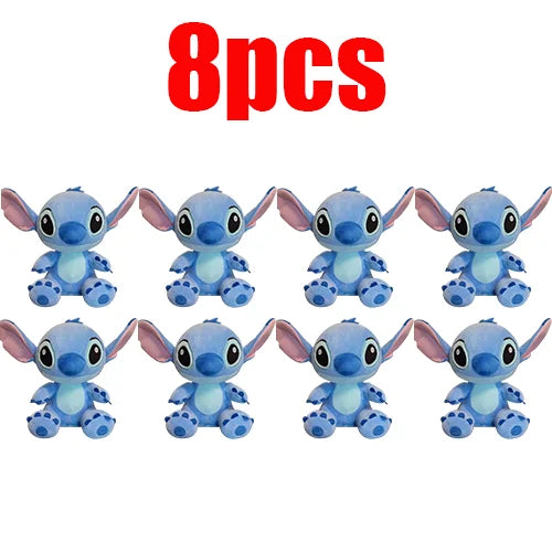 18cm Original Plush Stitch toy Baby Movie Cartoon Model Doll Children Action Figures Stuffed Toys Pendant Gifts