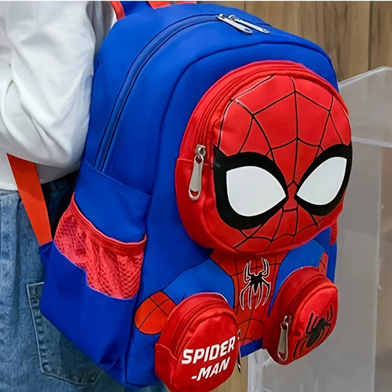 Sac à dos Disney Spiderman, sac à dos pliable de grande capacité pour l'extérieur, cadeau pour Noël/anniversaire