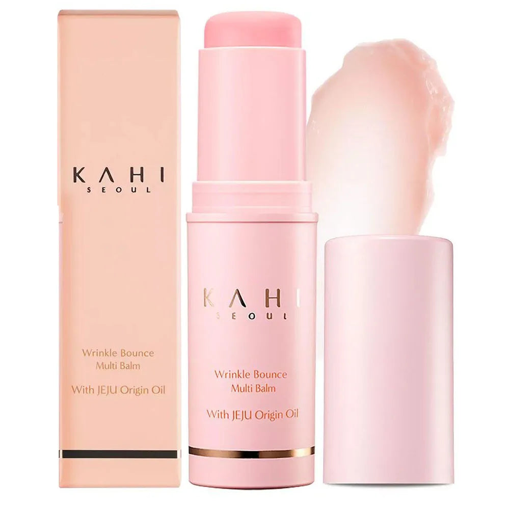 Baume multi-usages hydratant Wrinkle Bounce pour le visage, stick hydratant quotidien, baume tout-en-un, crème hydratante pour les lèvres, les yeux et le cou