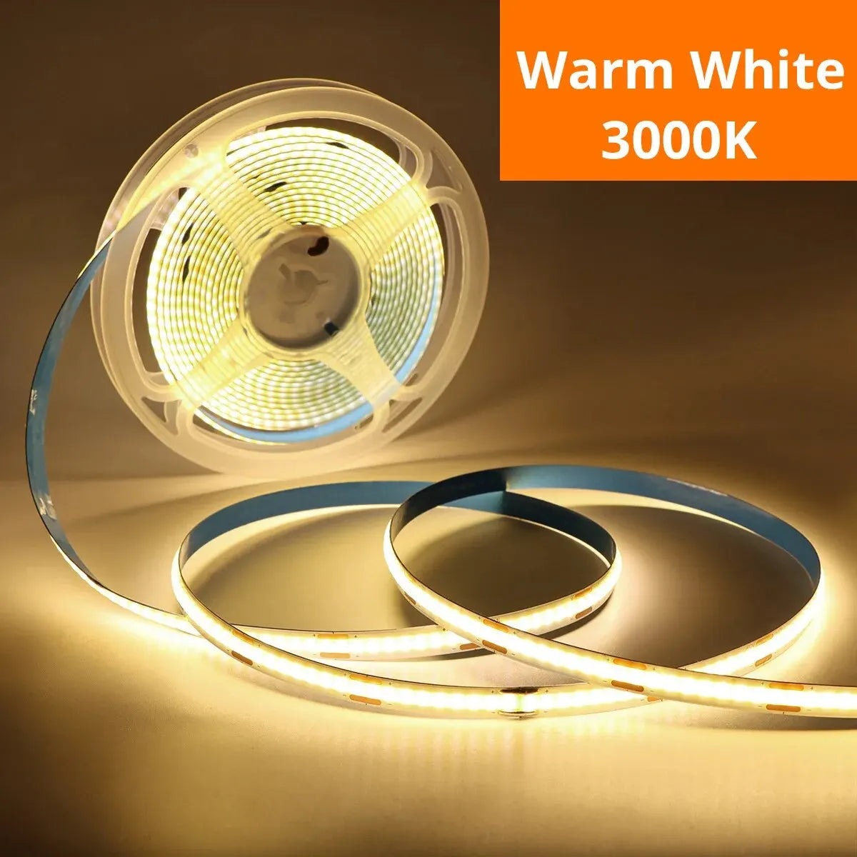 Bande lumineuse LED COB, variateur tactile, bande de Diode Flexible, USB 5V, éclairage intérieur linéaire, lampe de salle, bricolage, miroir TV, rétro-éclairage, décoration murale