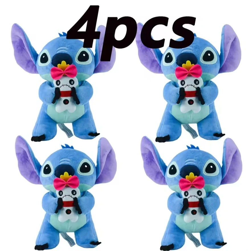 18cm Original Plush Stitch toy Baby Movie Cartoon Model Doll Children Action Figures Stuffed Toys Pendant Gifts