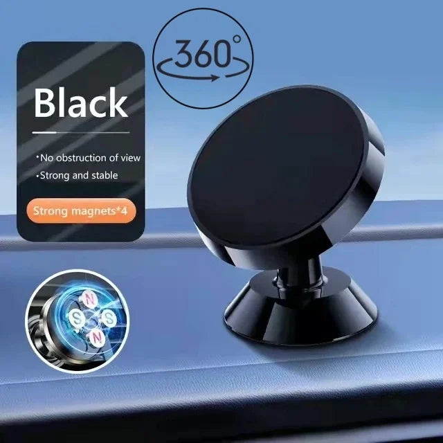 Support magnétique de téléphone de voiture support de téléphone de voiture universel pour iPhone Xiaomi Huawei Samsung tableau de bord mural autocollant magnétique de voiture
