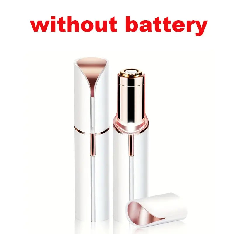 Removedor De Vello Eléctrico En Forma De Lápiz Labial Portátil Para Mujeres, Depilación Facial Indolora Y Efectiva, Herramie