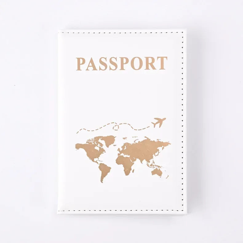 Mode Femmes Voyage Passeport Housse Étui ID Crédit Porte-Carte Accessoires De Voyage Carte Passeport Portefeuille Billet De Protection