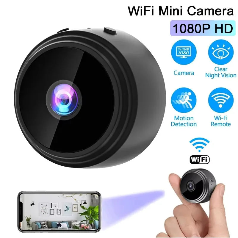 A9 Wifi Mini caméra 1080P surveillance de sécurité sans fil Vision nocturne à distance Surveillance vidéo maison intelligente Mini DV caméra HD