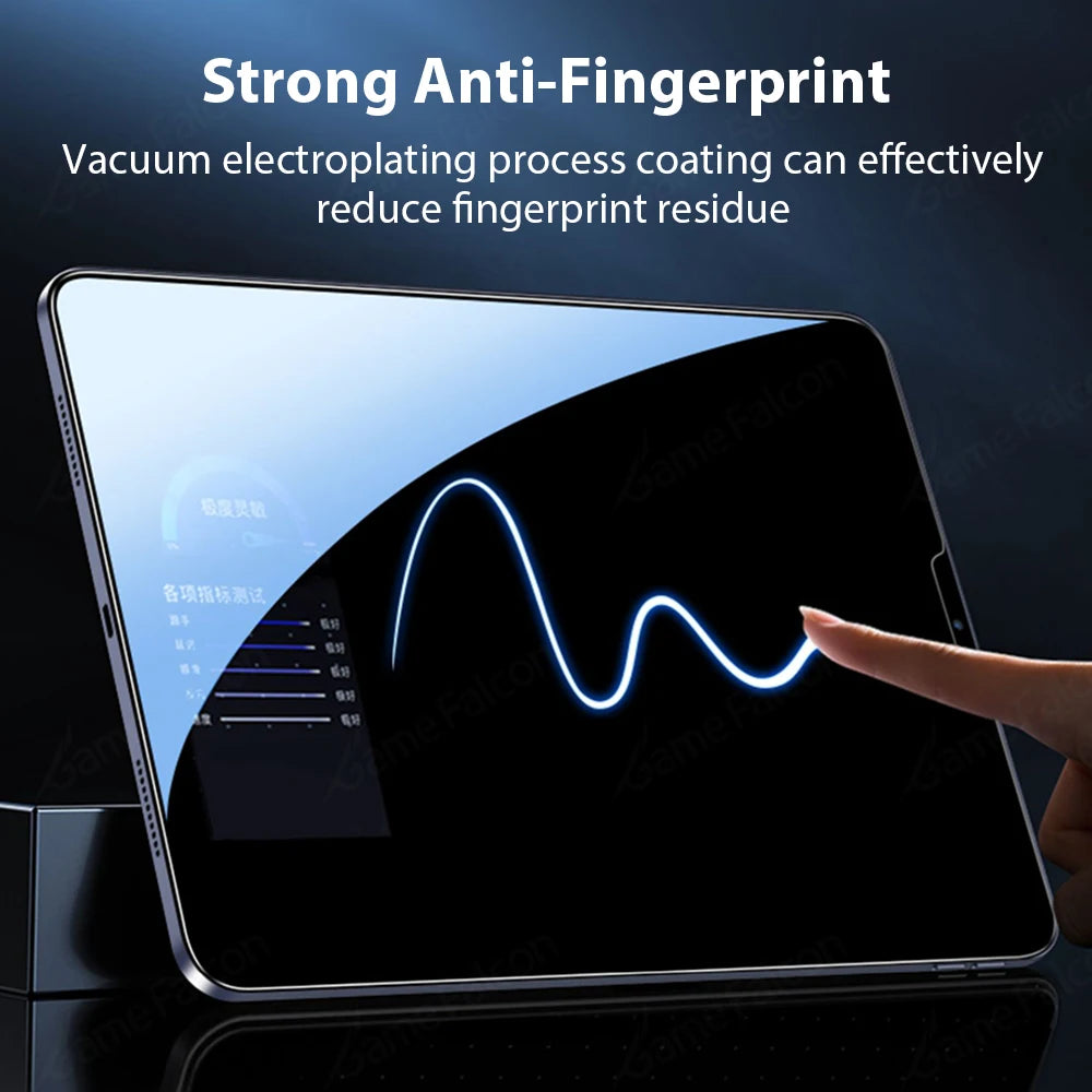 Protection d'écran en verre trempé pour Apple iPad Pro 12,9", 11", 9,7", 10,2" et 10,9", Air 4, 5, Mini 6 (5e, 6e, 7e, 8e, 9e et 10e générations) - Film protecteur