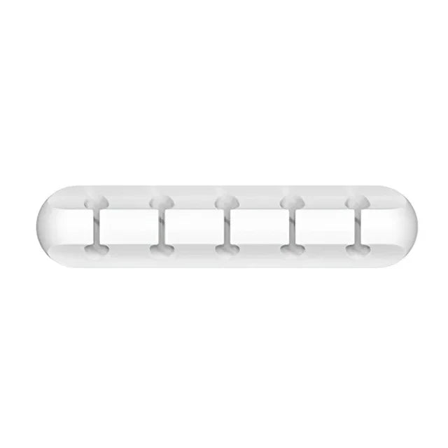 Enrouleur de câble USB en Silicone, organisateur de fil de câble, Clips de gestion auto-adhésifs pour souris, clavier, casque, pour iPhone Huawei