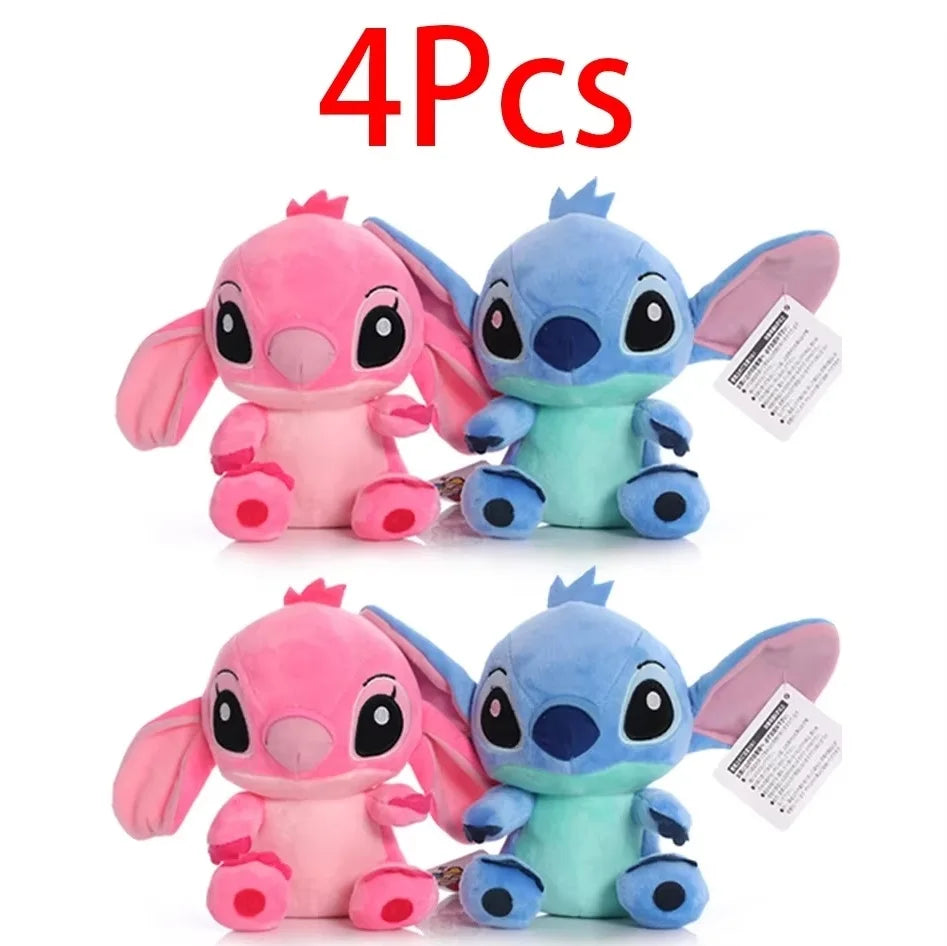 18cm Original Plush Stitch toy Baby Movie Cartoon Model Doll Children Action Figures Stuffed Toys Pendant Gifts
