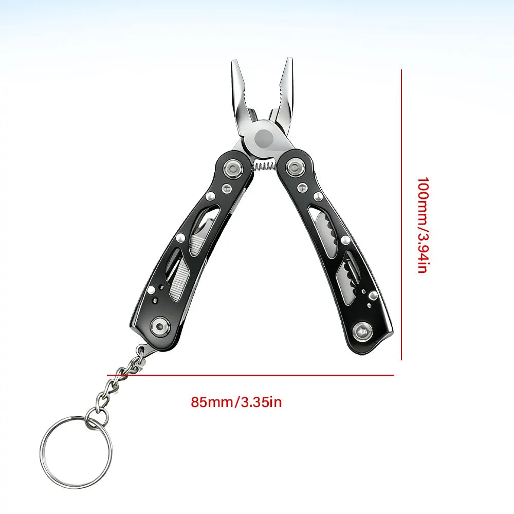 Couteau de poche pliant multi-outils, pince, Mini Portable pliable, chasse en plein air, sauvetage, survie, outil de réparation tactique polyvalent