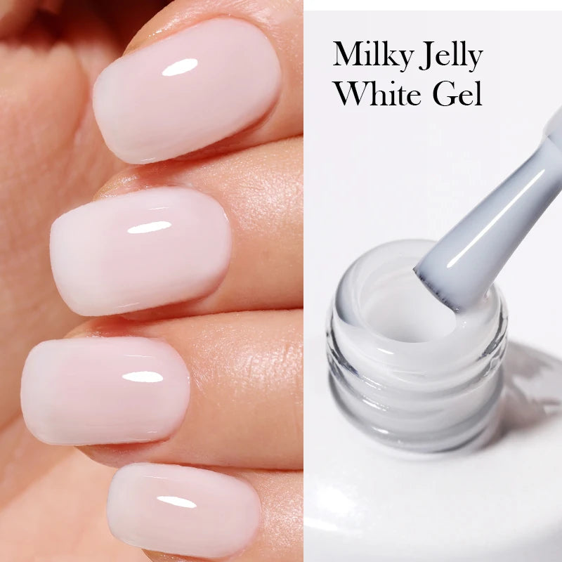 BORN PRETTY 10ml Base Gel couche de finition Gel de caoutchouc Gel de renfort pour ongles outils tremper UV LED vernis à ongles fonction Gel