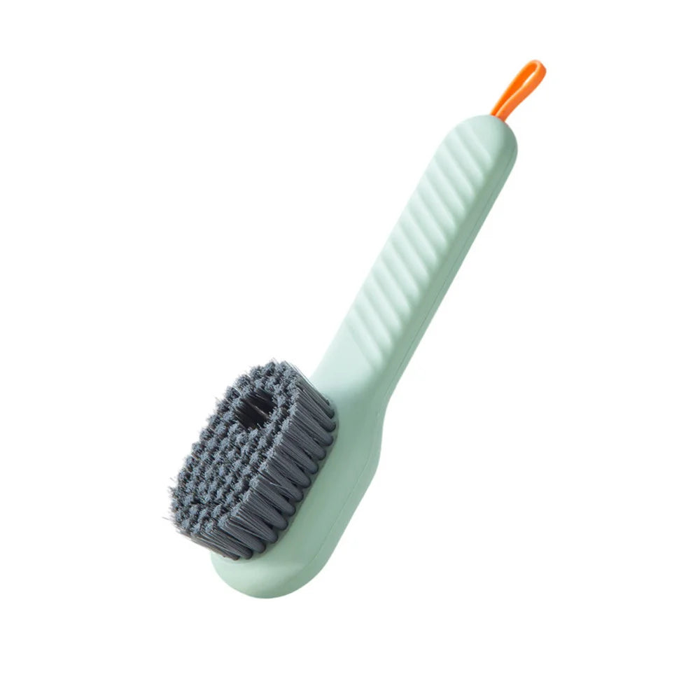 Cleaning Brush Soft Bristled Liquid Shoe Brush Long Handle Brush Clothes Brush Shoe Clothing Board Brush Household Cleaning Tool