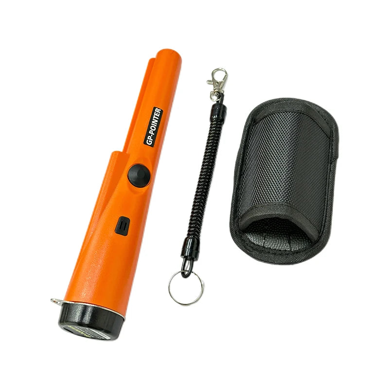 Détecteur de métal portable Détecteur de tige de localisation de métal GP-pointer Étanche IP66 Testeur de métal et d’or pour pièces et or