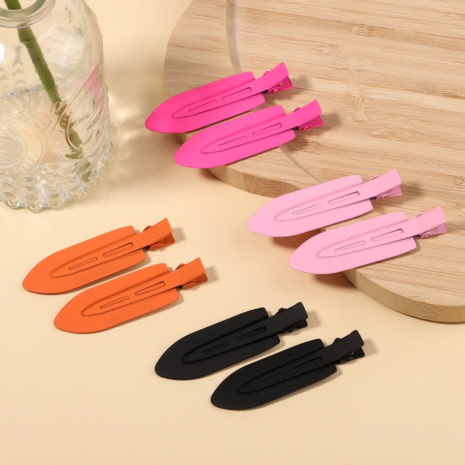 Lot de 2 pinces à cheveux sans couture New Beauty, outils de coiffure et de maquillage professionnels pour femmes et filles, accessoires pour cheveux