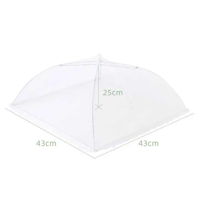 Couverture alimentaire en maille pliable et lavable, couverture anti-mouches pour Tables, protection contre les insectes, couvre-plats, accessoires de rangement de cuisine à domicile