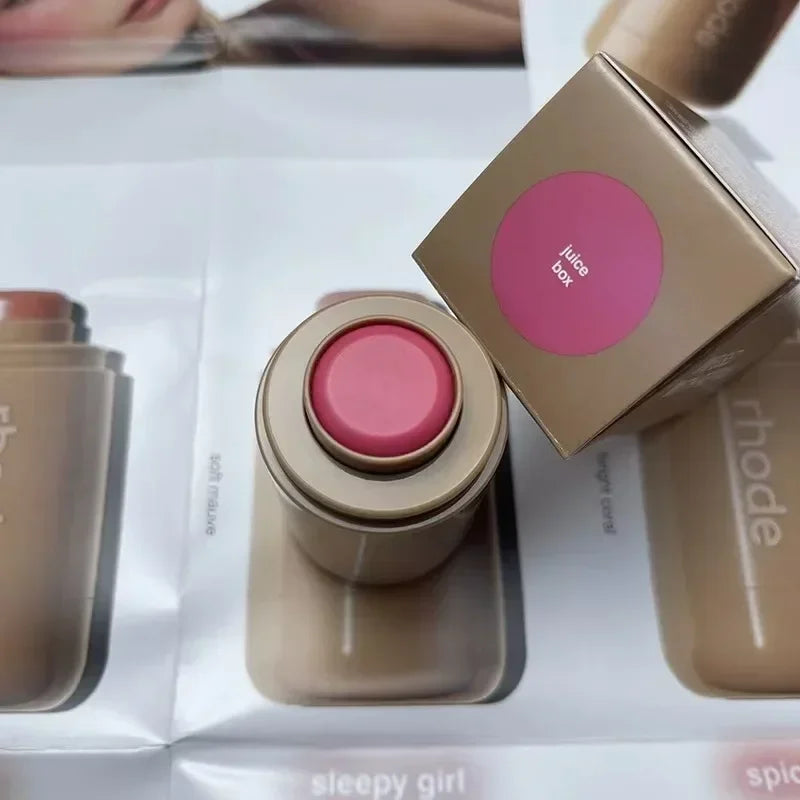 Rhod Pocket Blush LIP Stick Lip And Cheek Hydrating Stick Rouge Rouge Rouge à Lèvres Facile à Appliquer