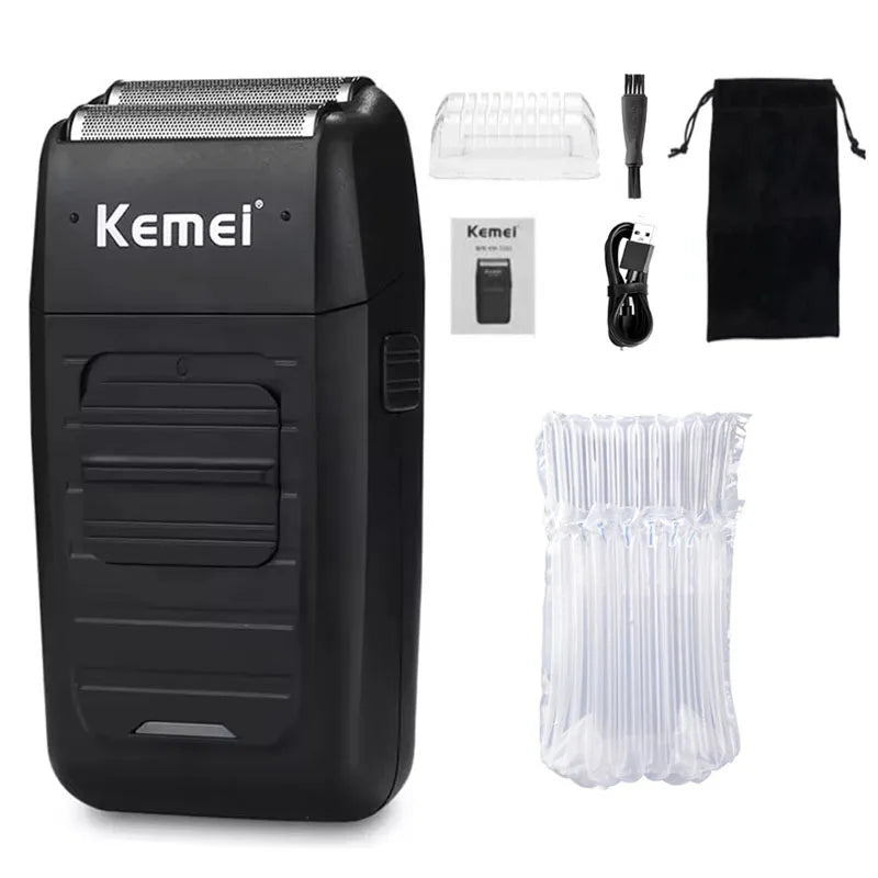 Kemei KM-2296 KM-2299 KM-1102 Kit de tondeuse à cheveux rasoir électrique pour hommes tondeuse à cheveux Machine professionnelle pour couper les cheveux