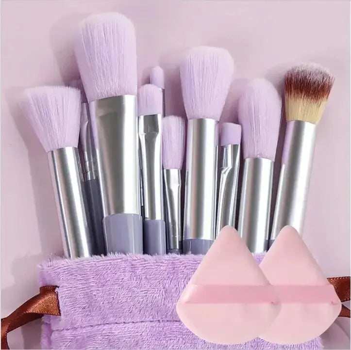 Ensemble de pinceaux de maquillage professionnels, doux et moelleux, pour fond de teint, poudre, fard à paupières, mélange Kabuki, outil de beauté