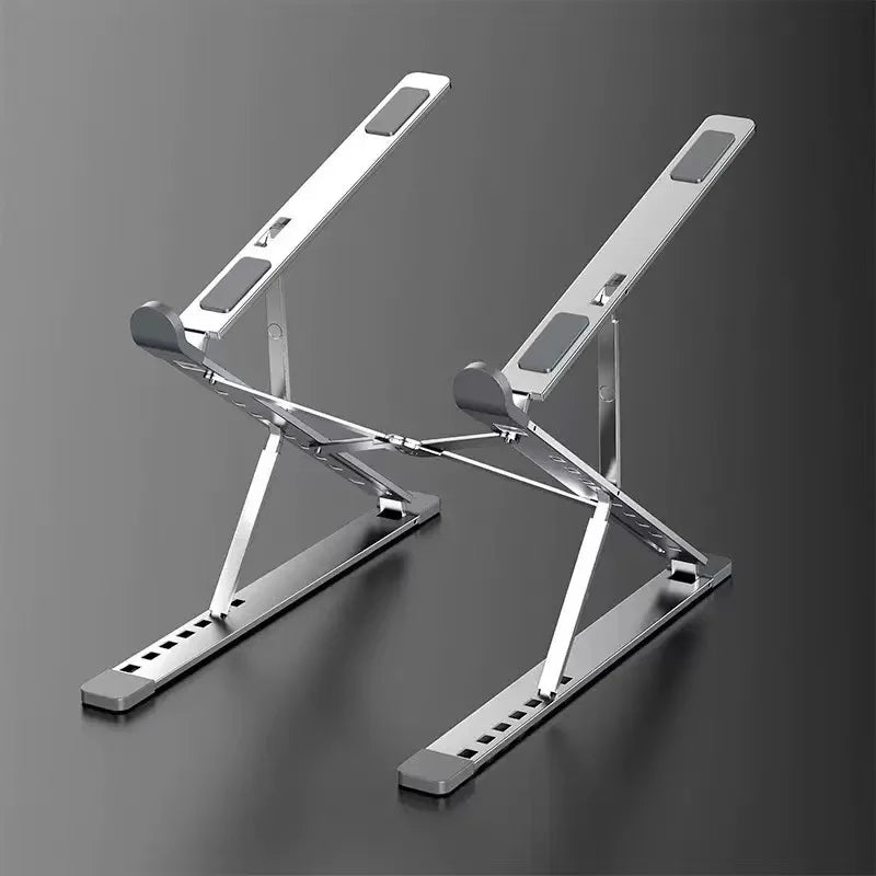 Support pliable et réglable en aluminium pour ordinateur portable et tablette, support pour ordinateur portable et tablette, Dissipation thermique