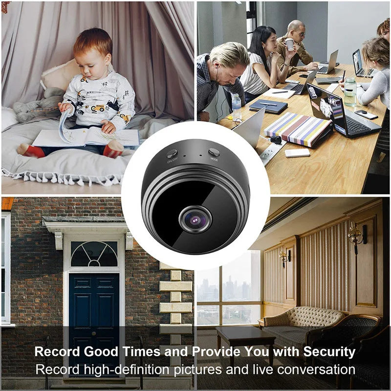 A9 Wifi Mini caméra 1080P surveillance de sécurité sans fil Vision nocturne à distance Surveillance vidéo maison intelligente Mini DV caméra HD