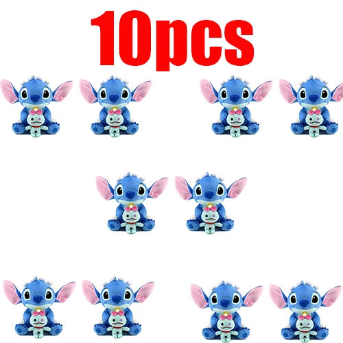 18cm Original Plush Stitch toy Baby Movie Cartoon Model Doll Children Action Figures Stuffed Toys Pendant Gifts
