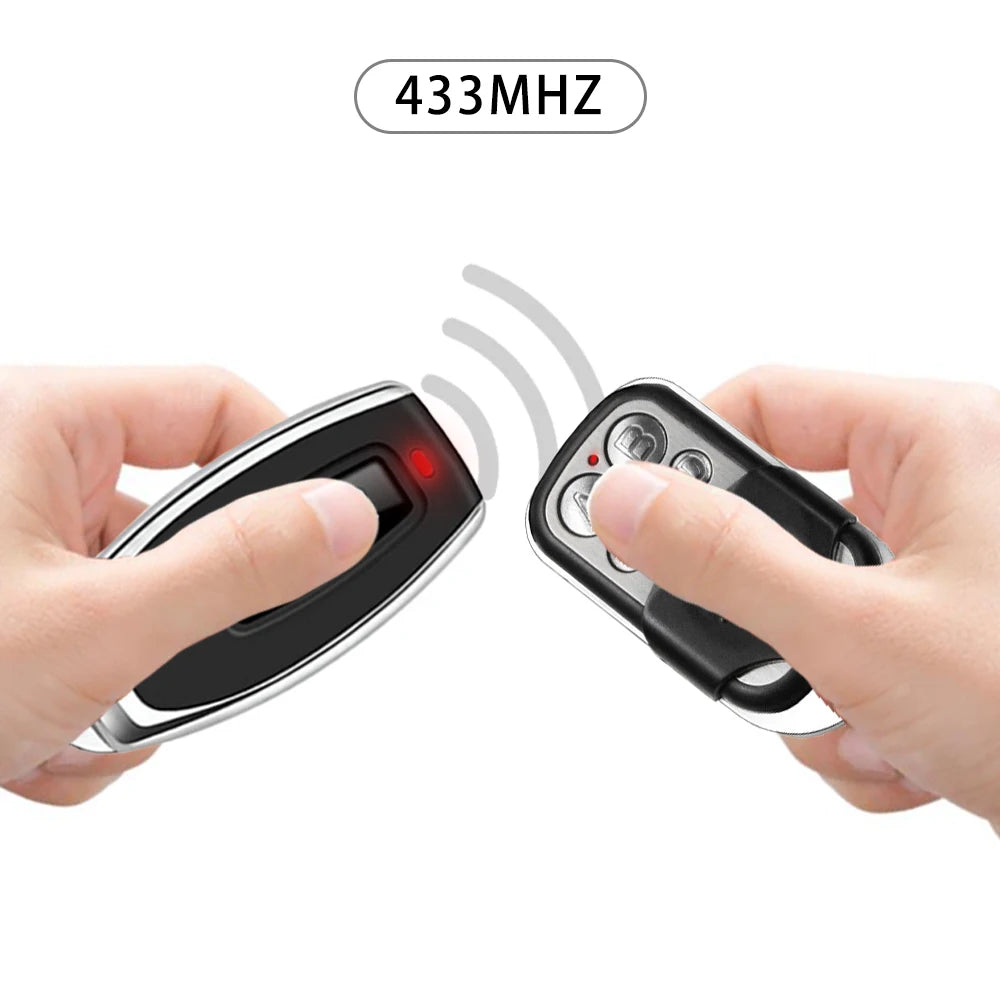 Duplicateur universel de porte de garage à 4 boutons, 433 MHz, code tournant à apprentissage fixe, 5/10 pièces