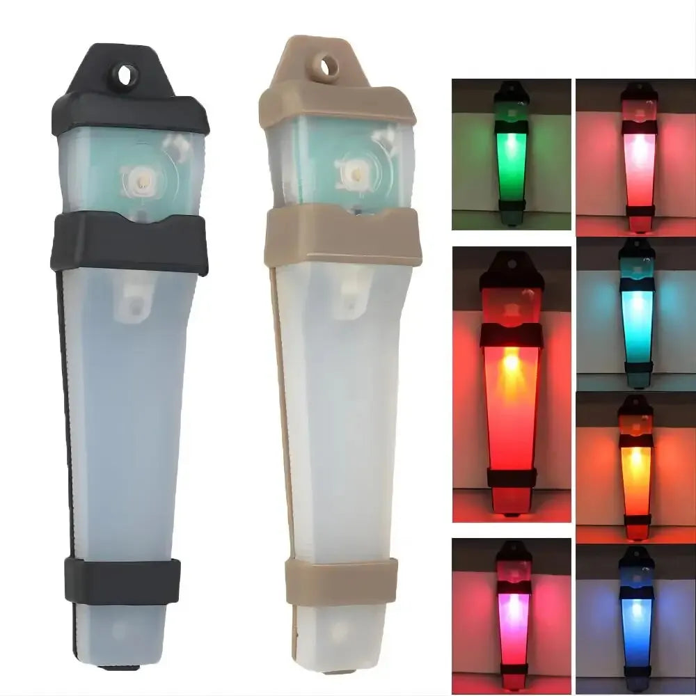 BOOIU marqueur d'identification personnelle lumière casque tactique Flash de sécurité Signal de survie chasse randonnée